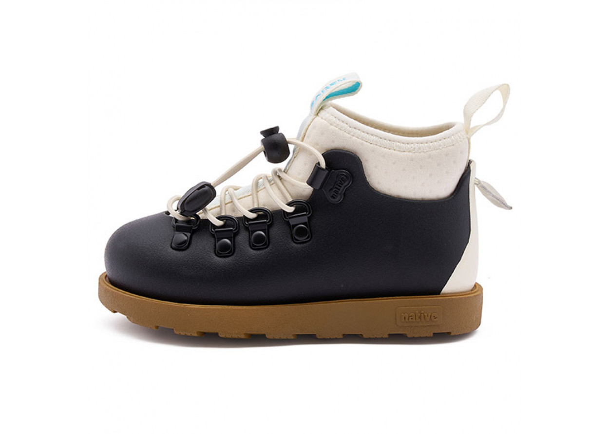 Native Shoes Fitzsimmons 3.0 Urban Adventure Collection Low Shaft Kids' Boots Black Kids'