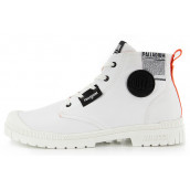 Palladium Canvas Shoes Unisex High-Top Black White