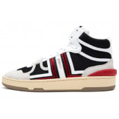 Lanvin Clay High Top Stylish Skateboarding Shoes Men's White