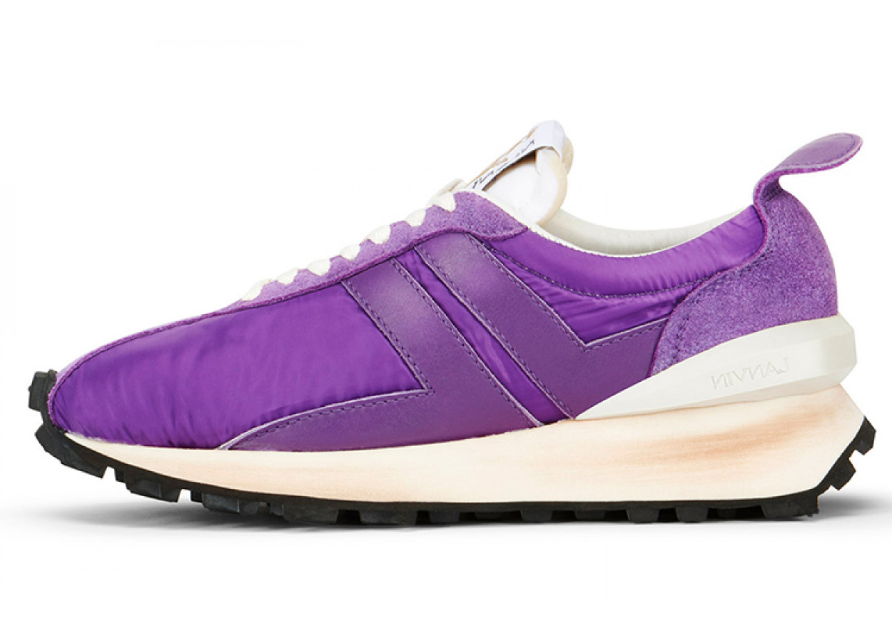 Lanvin Bumpr Low-Top Sports Lifestyle Casual Shoes Men's Purple