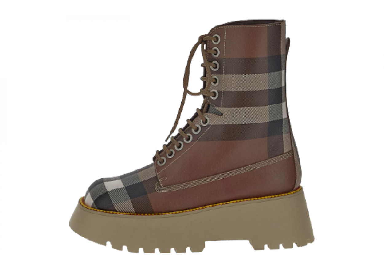 Burberry Ankle Boots Women's Russet
