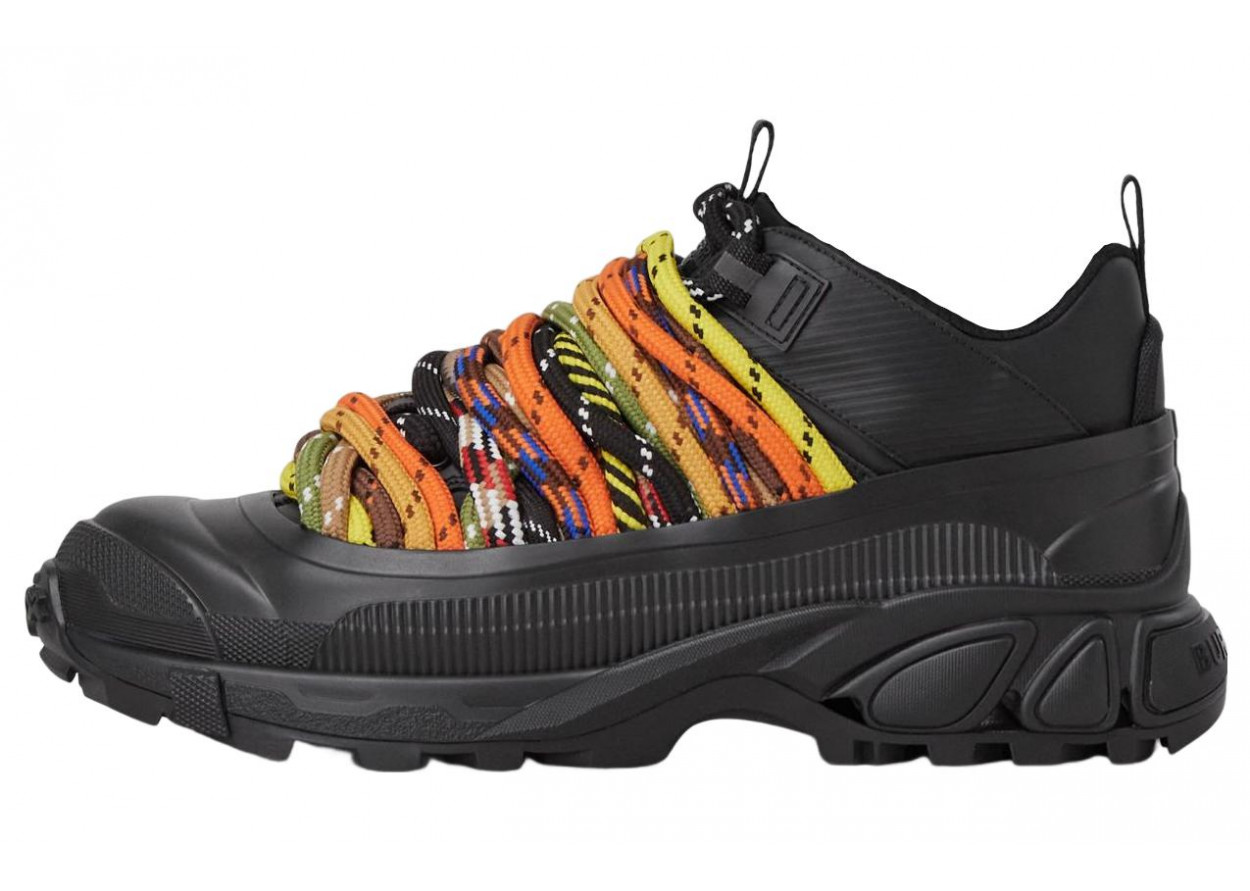 Burberry Arthur Cushioning Anti-Slip And Wear-Resistant Low-Top Sports Casual Shoes Black