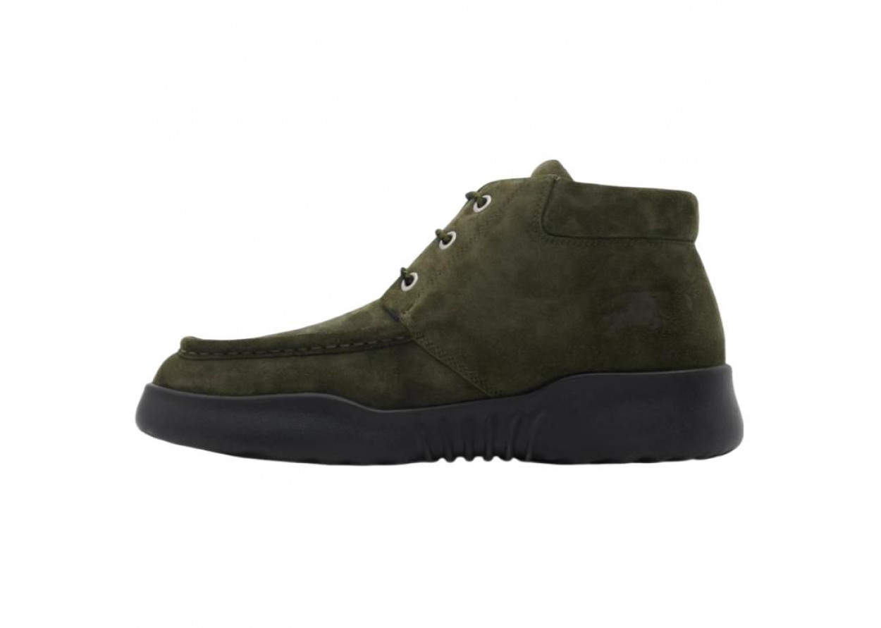 Burberry Ankle Boots Men Green